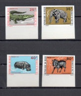 NIGER  N° 277 à 280   NON DENTELES   NEUFS SANS CHARNIERE  COTE ? €  ANIMAUX FAUNE - Niger (1960-...)