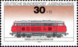 RFA Poste N** Yv: 685/688 Für Die Jugend Locomotives (Thème) - Trains