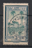 GUYANE - 1929 - Taxe TT N°YT. 13 - Palmistes 5c - Oblitéré  / Used - Gebruikt