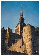 CPSM / CPM 10.5 X 15 Prestige LE MONT SAINT MICHEL  Clocher échauguette - Le Mont Saint Michel