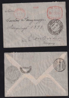 Brazil Brasil 1935 CONDOR Meter Airmail Cover RIO X MONTEVIDEO Uruguay - Storia Postale