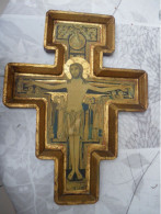 Icone Sur Bois 42,5x31,5x2,5cm (5 Photos) - Religion & Esotérisme
