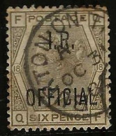 Great  Britain     .   Yvert   Service  3 (2 Scans)  .   1882   .  O      .     Cancelled - Servizio