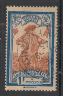 GUYANE - 1929 - Taxe TT N°YT. 19 - Créole 1f - Oblitéré  / Used - Oblitérés