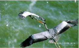 China 1998, Bird, Birds, Postal Stationery, Pre-Stamped Post Card, 1v, MNH** - Grues Et Gruiformes