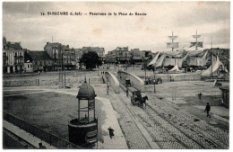 Loire Atlantique , Saint Nazaire , Panorama De La Place Du Bassin - Saint Nazaire