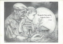 Chanteurs & Musiciens Regarde Bien Petit, Regarde Bien J. BREL Dessin - Singers & Musicians