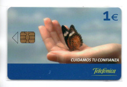 Papillon Butterfly  Télécarte Espagne Phonecard Telefonkarte (K 467) - Private Issues