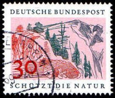 RFA Poste Obl Yv: 456 Mi:593 Schützt Die Natur Haute Montagne (TB Cachet Rond) (Thème) - Milieubescherming & Klimaat