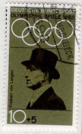 RFA Poste Obl Yv: 426 Mi:561 Olympische Spiele Freiherr Von Langen (TB Cachet Rond) (Thème) - Horses