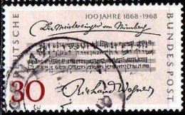 RFA Poste Obl Yv: 431 Mi:566 Richard Wagner (cachet Rond) (Thème) - Music