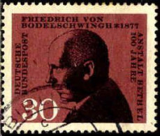 RFA Poste Obl Yv: 402 Mi:537 Friedrich Von Bodelschwingh (Beau Cachet Rond) (Thème) - Theologians