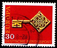 RFA Poste Obl Yv: 424 Mi:560 Europa Clés (Beau Cachet Rond) (Thème) - 1968