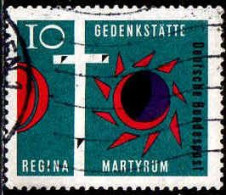 RFA Poste Obl Yv: 269 Mi:397 Gedenkstätte Regina Martyrum (Lign.Ondulées) (Thème) - Cristianesimo