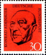 RFA Poste N** Yv: 432 Mi:567 Konrad Adenauer (Thème) - Autres & Non Classés