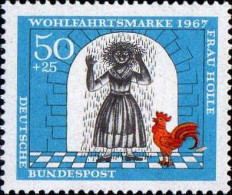 RFA Poste N** Yv: 406 Mi:541 Wohlfahrtsmarke Frau Holle (Thème) - Fairy Tales, Popular Stories & Legends