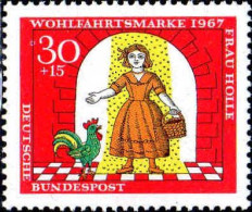 RFA Poste N** Yv: 405 Mi:540 Wohlfahrtsmarke Frau Holle (Thème) - Fairy Tales, Popular Stories & Legends