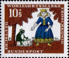 RFA Poste N** Yv: 380 Mi:523 Wohlfahrtsmarke Froschkönig (Thème) - Fairy Tales, Popular Stories & Legends