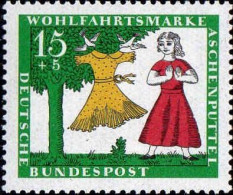 RFA Poste N** Yv: 353 Mi:486 Wohlfahrtsmarke Aschenputtel (Thème) - Fairy Tales, Popular Stories & Legends