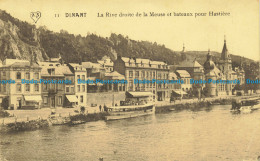 R628723 Dinant. La Rive Droite De La Meuse Et Bateaux Pour Hastiere. A. Scheers. - Monde