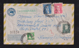 Brazil Brasil 1962 Registered Airmail Cover To BREMEN Germany Hansen Stamp LLOYD BRASILEIRO - Cartas & Documentos