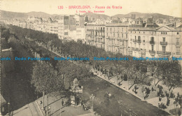 R629761 Barcelona. Paseo De Gracia. L. Roisin - Monde