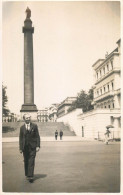 Real Photo London Trafalgar Square Elegant Man - Trafalgar Square