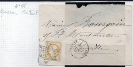 FRANCE N° 55 - (Paris Bureau Central 60 Etoile Muette) - 1849-1876: Classic Period