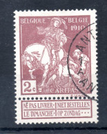 Belgium, Used, VFU, 1910, Michel 82 I, Caritas, C.v. 10 € - 1910-1911 Caritas