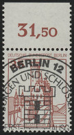 673 Burgen U.Schl. 35 Pf Oberrand ESST Berlin - Used Stamps