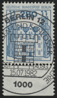 676 Burgen U.Schl. 280 Pf Unterrand ESST Berlin - Used Stamps
