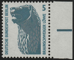 863 SWK 5 Pf Seitenrand Re. ** Postfrisch - Unused Stamps