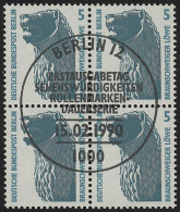 863 SWK 5 Pf Viererblock ESST Berlin - Oblitérés