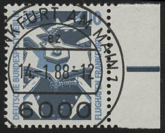 798 SWK 10 Pf Seitenrand Re. VS-O FfM - Used Stamps