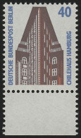 816 SWK 40 Pf Unterrand ** Postfrisch - Unused Stamps