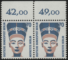 814 SWK 70 Pf Paar OR ** Postfrisch - Unused Stamps