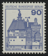 588 BuS Alte Fluo 90 Pf, Einzelmarke + Nr. ** - Rollenmarken