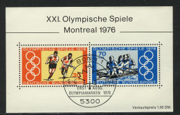 Block 12 Olympiade Montreal 1976, ESSt Bonn 6.4.1976 - Oblitérés