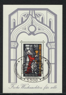 Block 15 Weihnachten - Kirchenfenster 1977 Mit ESSt Bonn 10.11.1977 - Oblitérés