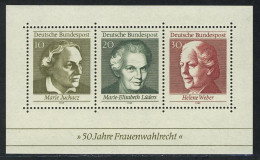 Block 5 Frauenwahlrecht 1969, Postfrisch ** - Unused Stamps