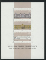 Block 20 Demokratie - Bedeutende Gebäude 1986, Postfrisch - Neufs