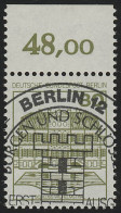 674 Burgen U.Schl. 80 Pf Oberrand ESST Berlin - Usados