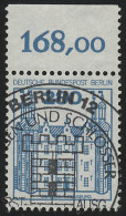 676 Burgen U.Schl. 280 Pf Oberrand ESST Berlin - Used Stamps
