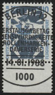 798 SWK 10 Pf Unterrand ESST Berlin - Usati