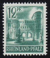 Rheinland-Pfalz 4yv I Porta Nigra 12 Pf. ** - Renania-Palatinado