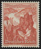 679 WHW Ruine Aggstein/Alpenveilchen 8+4 Pf ** - Unused Stamps