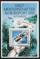 Block 23 Bob-WM Altenberg Mit ESSt Berlin 8.1.1991 - Used Stamps