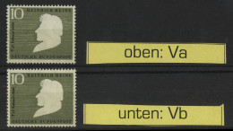 229 Heine - Je Eine Marke Mit Wasserzeichen Va + Vb Postfrisch ** - Unused Stamps