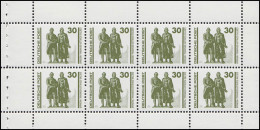 HBl. 20 Aus MH 10 Bauwerke Und Denkmäler 1990, Postfrisch - Zusammendrucke