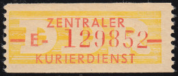 16-E-Neudruck Dienst-B, Billetform, Dünne Balken, ** Postfrisch - Neufs